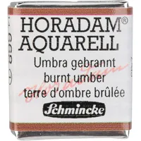 Schmincke Aquarellfarbe 1/2 Näpfchen 14 g Umbra gebrannt