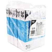 Papstar Hygienebeutel 28,5 x 8 x 7 cm im