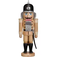 Seiffener Volkskunst Nussknacker Soldat Holz 37 cm natur