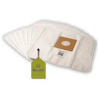 Fakir 20 Staubsaugerbeutel kompatibel mit Fakir Red Vac Eco,