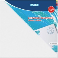 Stylex Keilrahmen 1 St. 20x20 cm Weiß