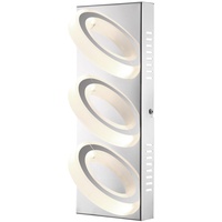 GLOBO LED Wand Lampe Arbeits Zimmer Chrom Büro Leuchte