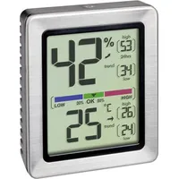 TFA Exacto, Thermo-/Hygrometer Silber