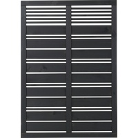 Plus Sichtschutzelement Silence 120 x 170 cm schwarz
