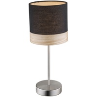 GLOBO Design Tischleuchte aus Textil und Holz für das