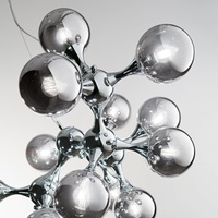 Ideal Lux Pendelleuchte Nodi Chrom 15-flg. Chrom
