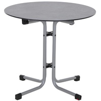 Siena Garden Klapptisch Sola Rund Silber