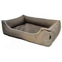 Lebon Hundebett Paula eckig dunkelbeige