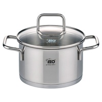 ELO Kochtopf Citrin 14 cm Edelstahl Transparent Poliert
