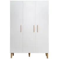Roba Kleiderschrank Mick 3-türig weiß