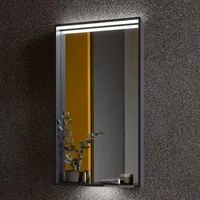 Keuco X-Line Lichtspiegel Anthrazit 46 x 85 cm