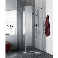 Kermi Filia XP Seitenwand FXTWD08318VPK 83x185cm, silber hochglanz, ESG