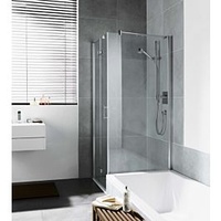 Kermi Diga Seitenwand verkürzt DITVD07516VPK 75x160cm, silber hochglanz, ESG