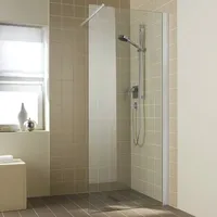 Kermi Ibiza 2000 Seitenwand I2TWF075201AK 75x200cm, silber mattglanz, ESG