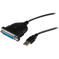 Startech USB zu DB25 Parallel Adapter Kabel