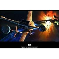 KOMAR Star Wars Classic RMQ Endor Orbit War 50x40cm