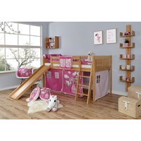 TICAA Rutschbett Ekki Country 90 x 200 cm Buche