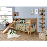 TICAA Rutschbett Ekki Country 90 x 200 cm Buche