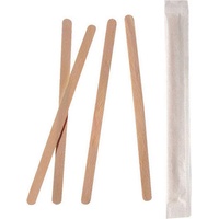 Papstar Einweg-Rührstäbchen pure, Holz