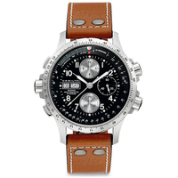 Hamilton Khaki Aviation Leder 44 mm H77616533