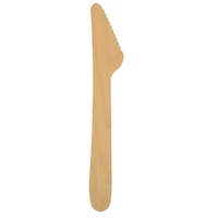 Papstar Einweg-Messer pure, Holz, 500 St.