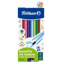 Pelikan Buntstifte mit Radierer 12er Set