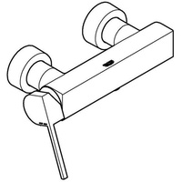Grohe Plus superst., Brauseabg. unt 1/2", Wandmont.