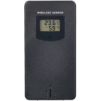 Infactory Funk-Außensensor mit LCD-Display für WLAN-Funk-Wetterstation FWS-Serie