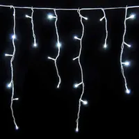 Gartenpirat Eisregen Lichterkette 168 LED kaltweiß 4,2 m Weihnachten