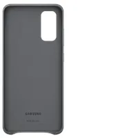 Samsung Leather Cover EF-VG980 für Galaxy S20 gray