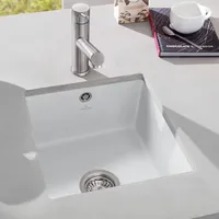 Villeroy & Boch Subway 45 SU mittig Unterbauspüle keramik