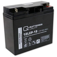 Quality Batteries Q-Batteries 12LCP-19 / 12V- 19Ah Blei Akku
