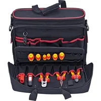 Knipex Knipex-Werk Notebook-/ Werkzeugtasche schwarz, 11-teilig 00 21 10