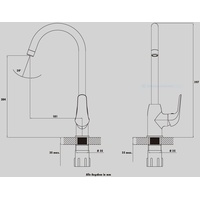 Primaster Passau Einhebelmischer Silber