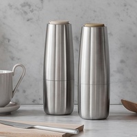 BLOMUS Salpi Salz- und Pfeffermühle Set 20 cm nomad/moonbeam