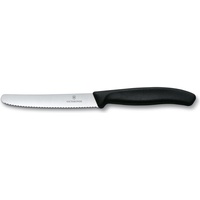 Victorinox Swiss Classic Tomaten-/Tafelmesser 6-tlg. schwarz