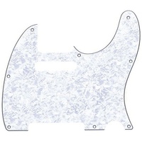 Fender 099-2150-000 4-Ply White Pearl 8-Hole Mount Telecaster Pickguard
