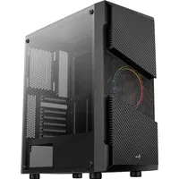 AeroCool Menace Saturn FRGB | ATX PC-Gehäuse mit Glasfenster