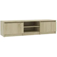 VidaXL TV-Schrank Sonoma-Eiche 140x40x35,5 cm Holzwerkstoff