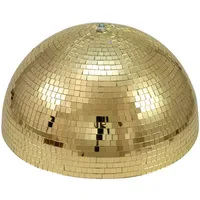 Eurolite Spiegel-Halbkugel 40cm gold