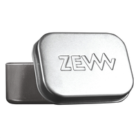 ZEW FOR MEN Soap Dish Silver