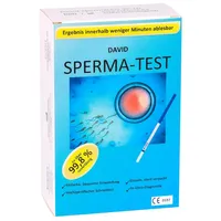 David Spermatest Set semen sperm Fruchtbarkeitstest