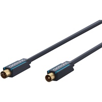 Clicktronic Casual Koaxial Antennenkabel Koax-Stecker - Koax-Kupplung 5,0 m