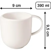 Villeroy & Boch NewMoon Kaffeetasse 0,31 l Weiß 1