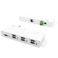Exsys USB 3.2 HUB 7-Port Gen1 White HUB (USB-B,