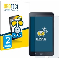Brotect Entspiegelungs-Schutzfolie Displayschutz Matt (2 Stück, Galaxy Tab A6