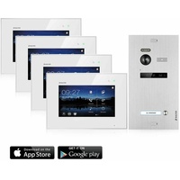 Balter Video-Türsprechanlage Evo Silver Bus Set 1WE inkl. 4