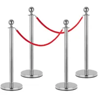 Stagecaptain PLS-150 Deluxe 4.2-200S Absperrständer Personenleitsystem 2,0m silber