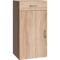 WIMEX Kommode Multiraumkonzept Holzoptik Braun Eiche Sägerau