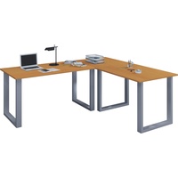 VCM VCM Holz Schreibtisch Eckschreibtisch Lona 50 cm U